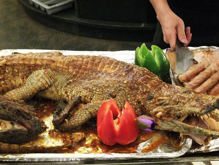 Cá sấu nướng - Món ăn ngon của Úc
