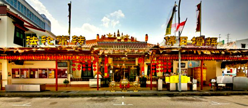 Ngôi chùa linh thiêng ở singapore