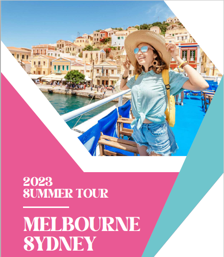 2023 Summer Tour- MELBOURNE SYDNEY